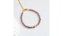 Crystal Beads Bracelet Love Charm Premium Handmade in Bali